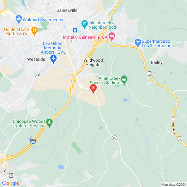 Big Wheels Repair location map: 1408 Jag Dr, Gainesville, GA
