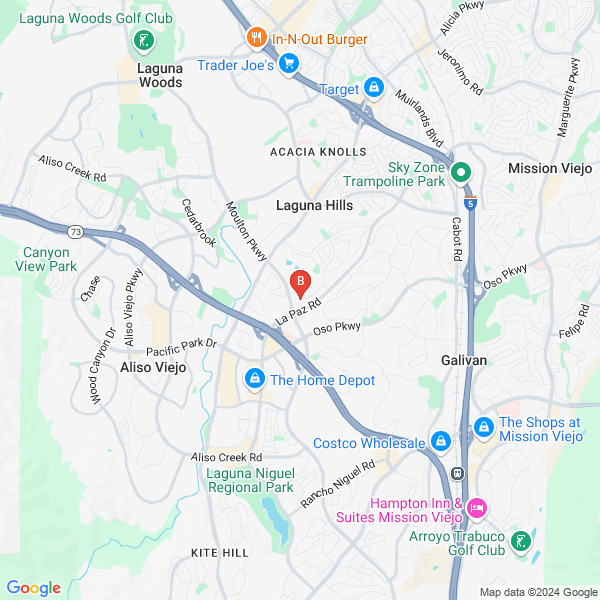 Stone Expo Inc. location map: 26548 Moulton Pkwy Unit B, Laguna Hills, CA